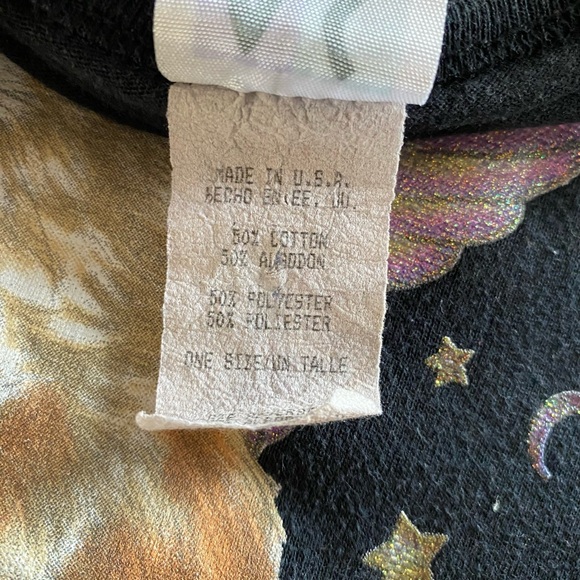 VTG Cat Graphic Oversized Atlas Sports Shirt- Nighty Shirt- Cottagecore Vintage - Picture 5 of 7